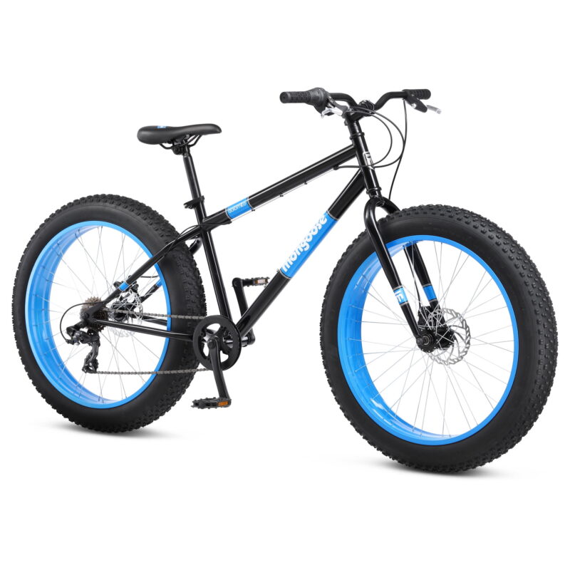 26" Mongoose Dolomite Mens Fat Tire Bike, 7 Speeds, Adults Age 13+, Black - Image 2