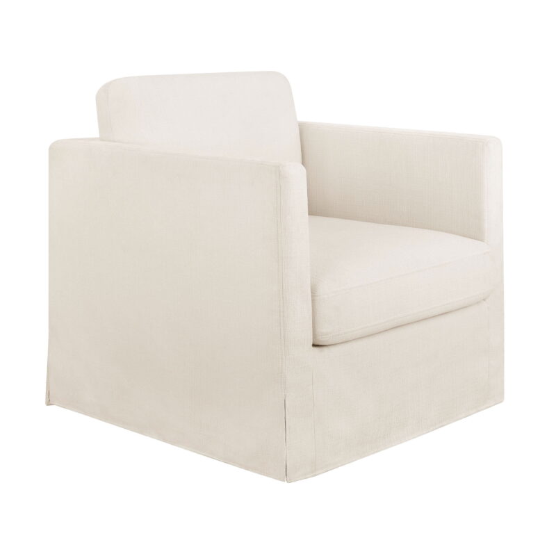 Better Homes & Gardens Waylen Swivel Accent Chair, by Dave & Jenny Marrs, Cream - Image 4