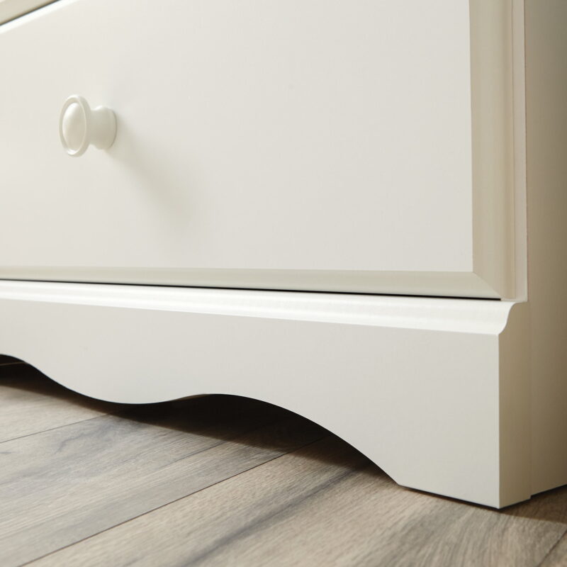 Sauder Storybook 4-Drawer Bedroom Dresser, Soft White Finish - Image 5