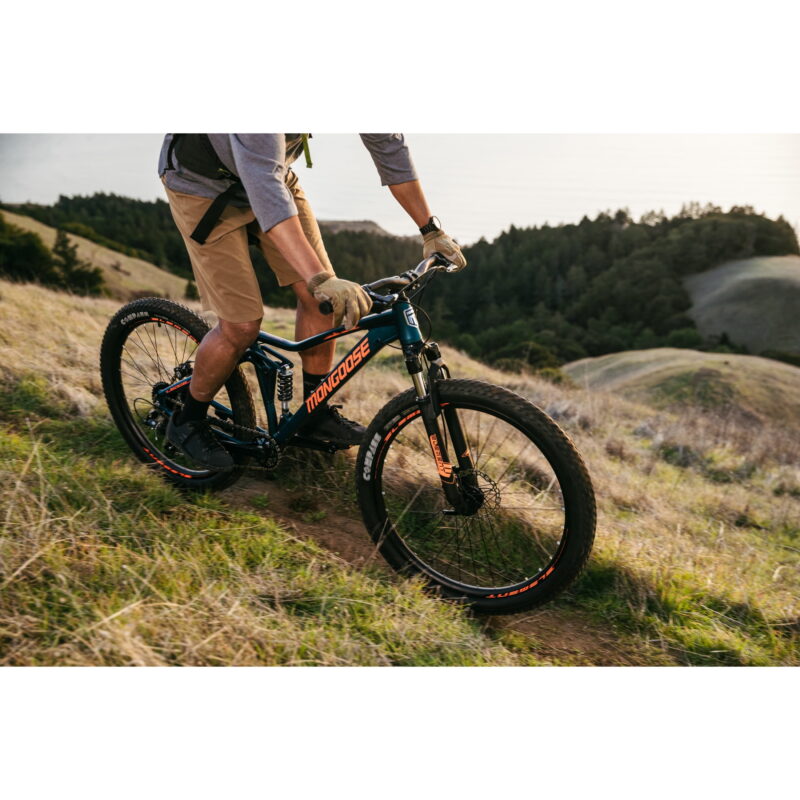 Mongoose Ledge X1 Mountain Bike, 27.5-in. Wheels, Adults Ages 14+, 7 Speeds, Teal - Image 6