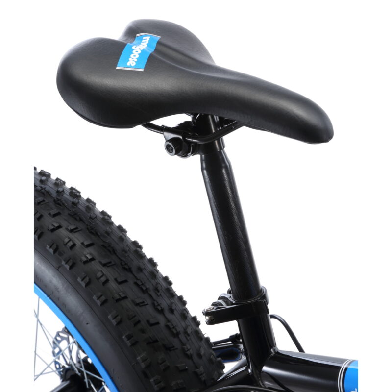 26" Mongoose Dolomite Mens Fat Tire Bike, 7 Speeds, Adults Age 13+, Black - Image 6