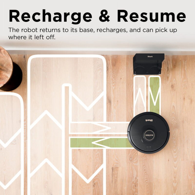 Shark Matrix™ Robot Vacuum, No Spots Missed, Precision Home Mapping, Perfect for Pet Hair, Wi-Fi, AV2310, New - Image 7