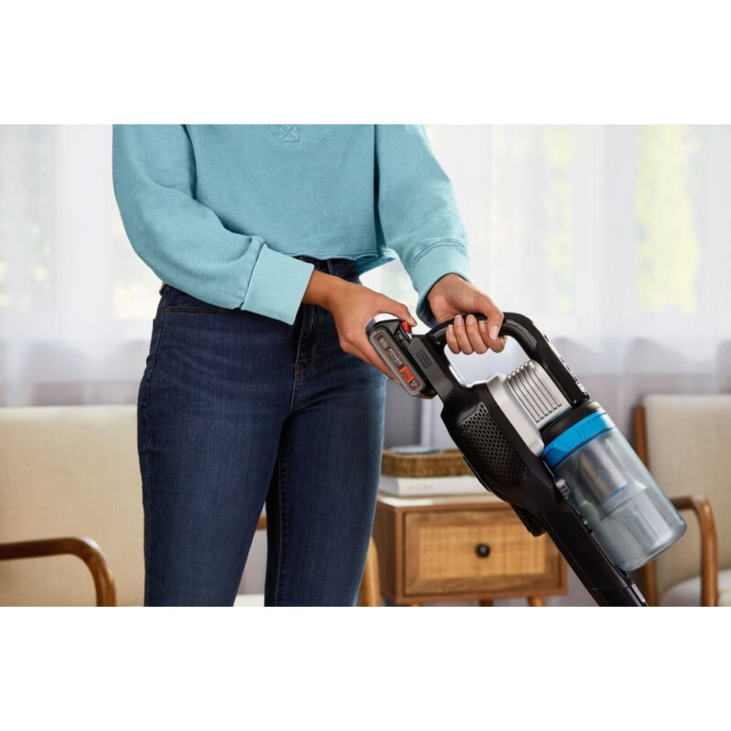 Black & Decker BHFEB520D1 20V MAX POWERSERIES Extreme MAX Lithium-Ion Cordless Stick Vacuum Kit (2 Ah) - Image 3