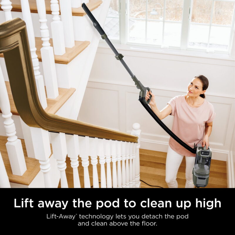 Shark Upright Vacuum, Rotator Pet Lift-Away ADV, Pet Friendly, Bagless, DuoClean PowerFins HairPro Brushroll, HEPA Filter, Hard Floor and Carpet, Swivel Steering, LED Lights, LA700, Sage - Image 3