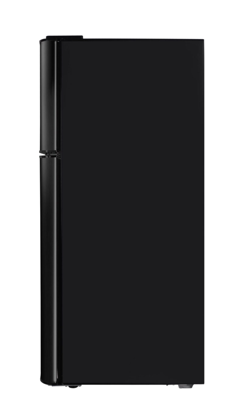 FRIGIDAIRE 4.5 Cu Ft, 2 Door Refrigerator With Freezer Capacity 1.35 Cu Ft, Manual Defrost Black Stainless Steel - Image 3