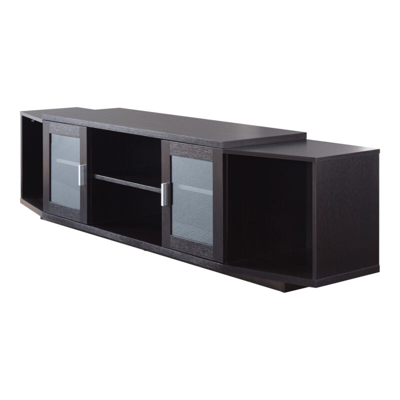 Furniture of America Daytona TV Stand for TVs up to 80", Cappuccino - Image 5