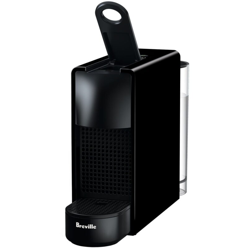 Breville New  Nespresso Essenza Mini Single-Serve Machine Aeroccino Milk Frothier, Black - Image 4