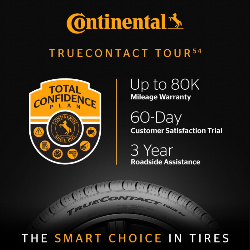 Continental TrueContact Tour 54 All Season 245/50R17 99V Passenger Tire - Image 2