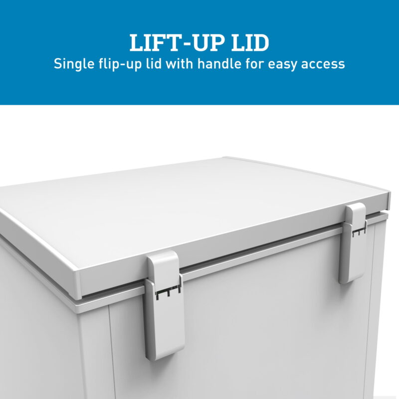 Avanti Garage Ready Chest Freezer, 5.0 Cu. ft. Capacity, in White (​CF5F0W) - Image 2