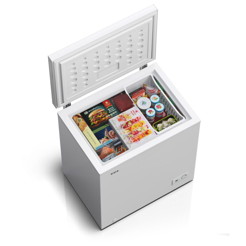 TCL 5.0 Cu. Ft. Chest Freezer, White, Garage Ready, CF053W - Image 2