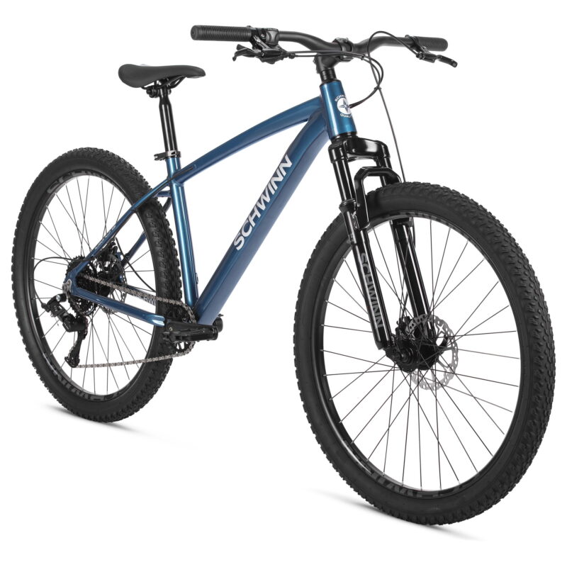 Schwinn Axum Sport Adult Men's 27.5-in. Mountain Bike, Medium Frame, Blue Bicycle - Image 3