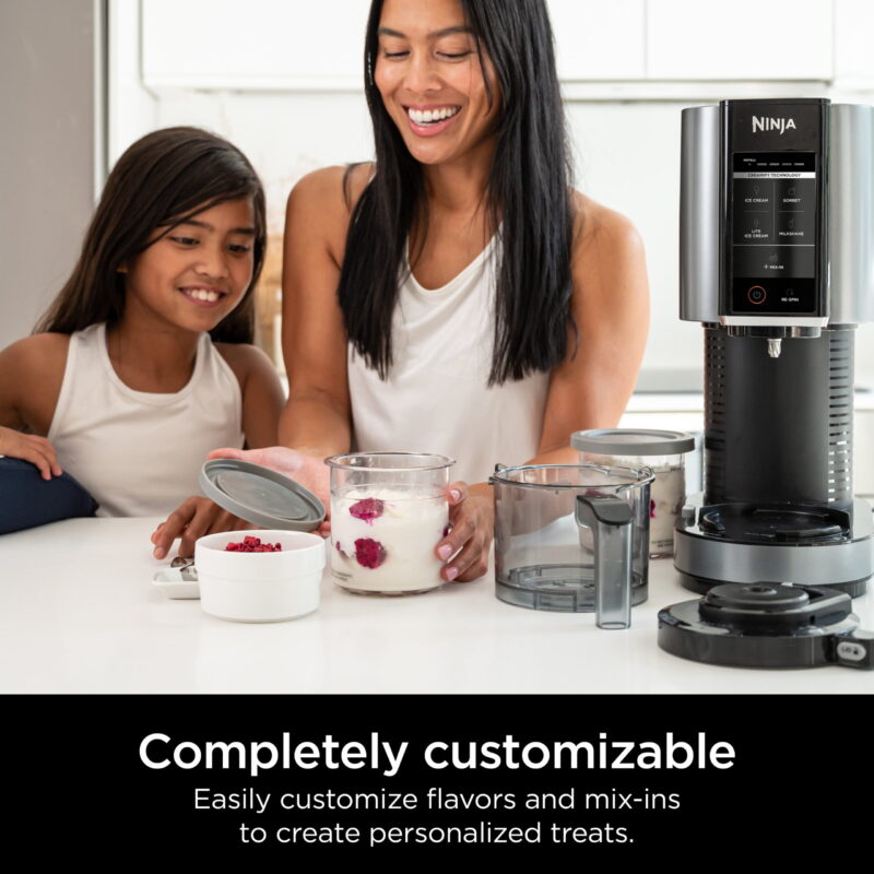 Ninja™ CREAMi™ Ice Cream Maker, 5 One-Touch Programs, with 2 Pints Included - Image 5