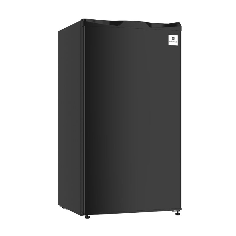 ARCTIC CHEF 3.2 Cu Ft Single Door Mini Fridge, Black - Image 2