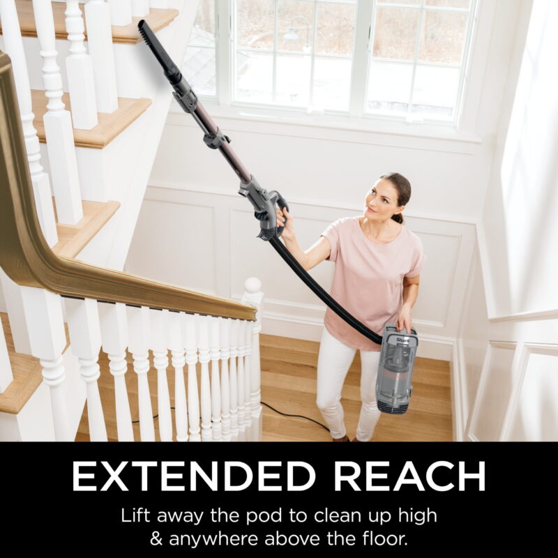 Shark® Vertex DuoClean® PowerFin Upright Vacuum Powered Lift-Away®, Self-Cleaning Brushroll - Image 5