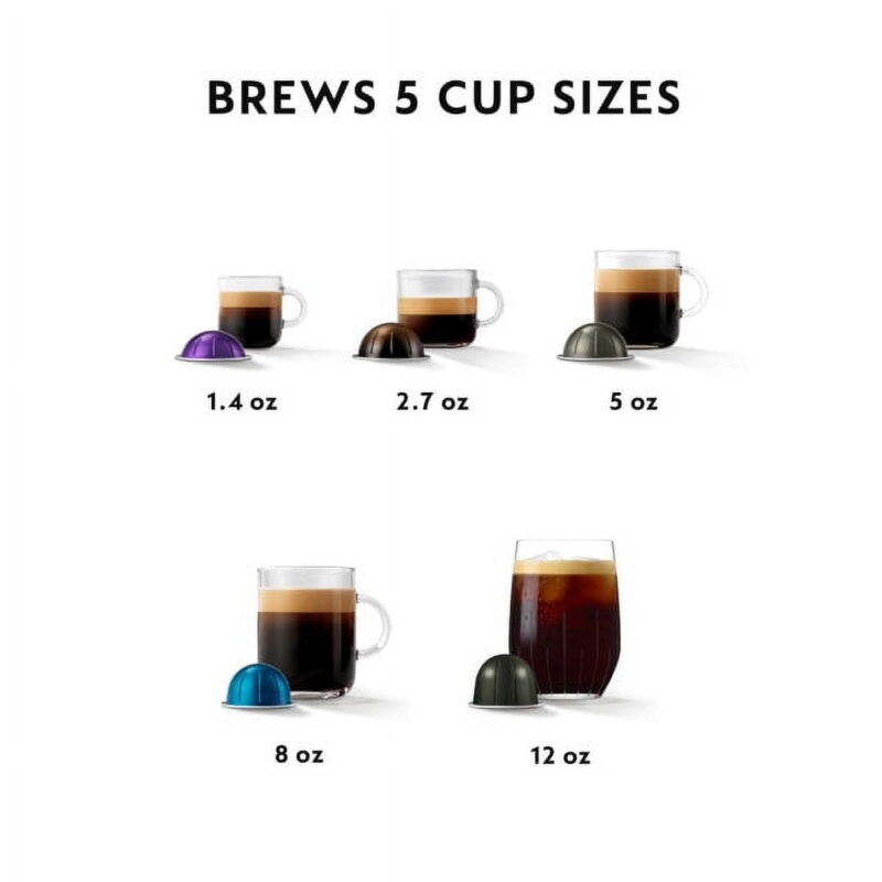 Nespresso VertuoPOP Dark Gray Coffee and Espresso Maker by Breville - Image 2