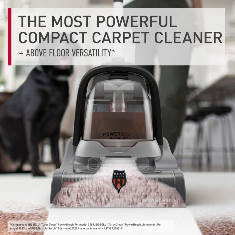 Hoover PowerDash Pet Advanced Compact Carpet Cleaner Machine, FH55010, 1 Count, One-Size, 10.12 in Width - Image 3