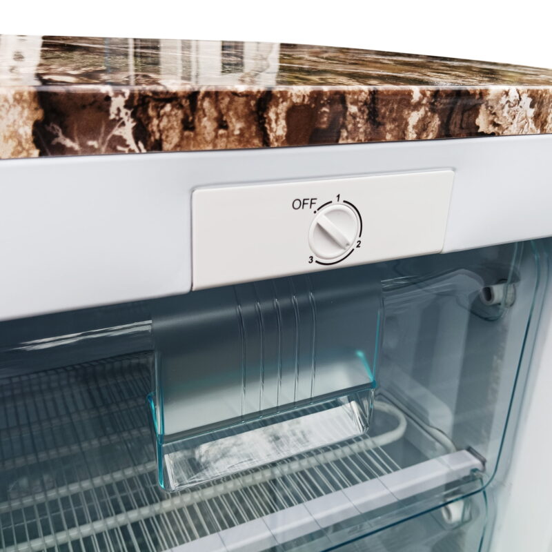 Realtree 7 cu ft Manual Defrost Upright Freezer，Camouflage - Image 4