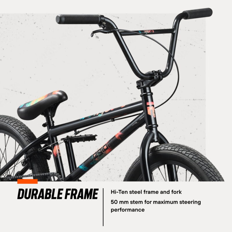 Mongoose Legion L40 Freestyle BMX Bike, 20" Wheels, Ages 8 and up, Black - Image 6