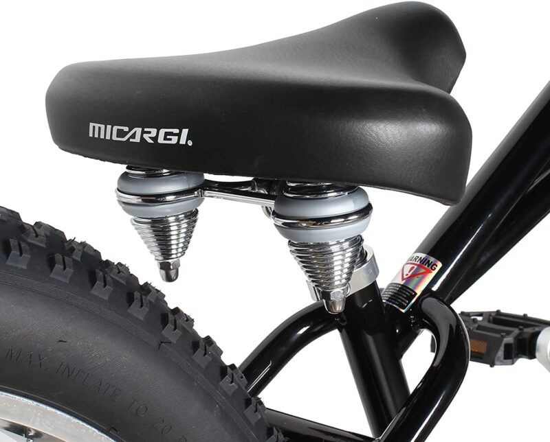 WonderWheels 26" Stretch Cruiser Coaster Brake Triple Tree Fork, Handlebars Moon Bar, Alloy Polish Rims. 26x3.0 26H Black Tire - Black - Image 4