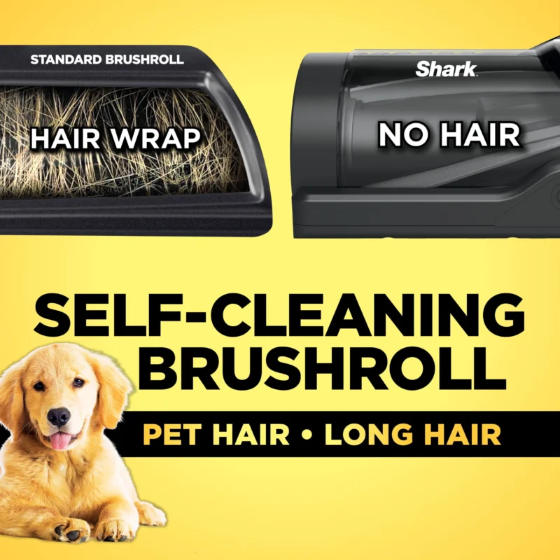 Shark® UltraLight Pet Pro Corded Stick, PowerFins™ and Self-Cleaning Brushroll, HZ600 - Image 6