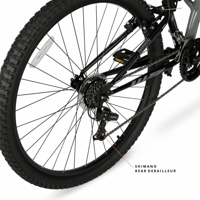 Hyper Bicycles 29" Men's Havoc Mountain Bike, Gray - Image 3