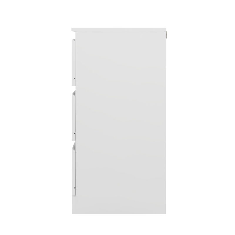 Brindle 6 Drawer Dresser, Matte White, by Hillsdale Living Essentials - Image 6