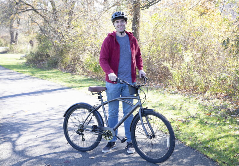 26" Kent Bayside Cruiser Bicycle, Fits Rider 5'2"-5/10", Gray, Adults, Unisex - Image 6