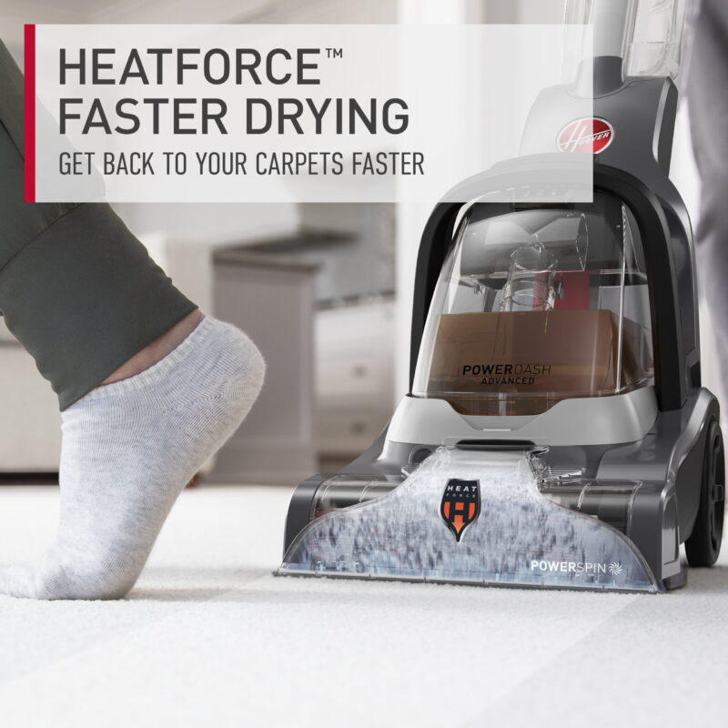 Hoover PowerDash Pet Advanced Compact Carpet Cleaner Machine, FH55010, 1 Count, One-Size, 10.12 in Width - Image 2