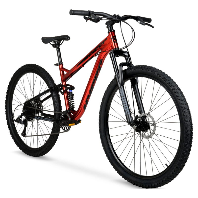 29" Hyper Explorer Dual Suspension Mountain Bike, Adults Age 13+, Red - Image 2