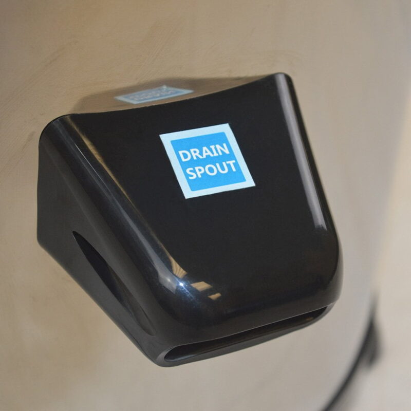 Panda 22lbs Portable Spin Dryer, Stainless Steel - Image 2