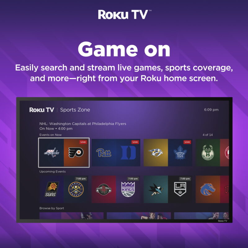 Hisense 43" Class 4K UHD LED LCD Smart Roku TV HDR R6 Series 43R6E3 - Image 7