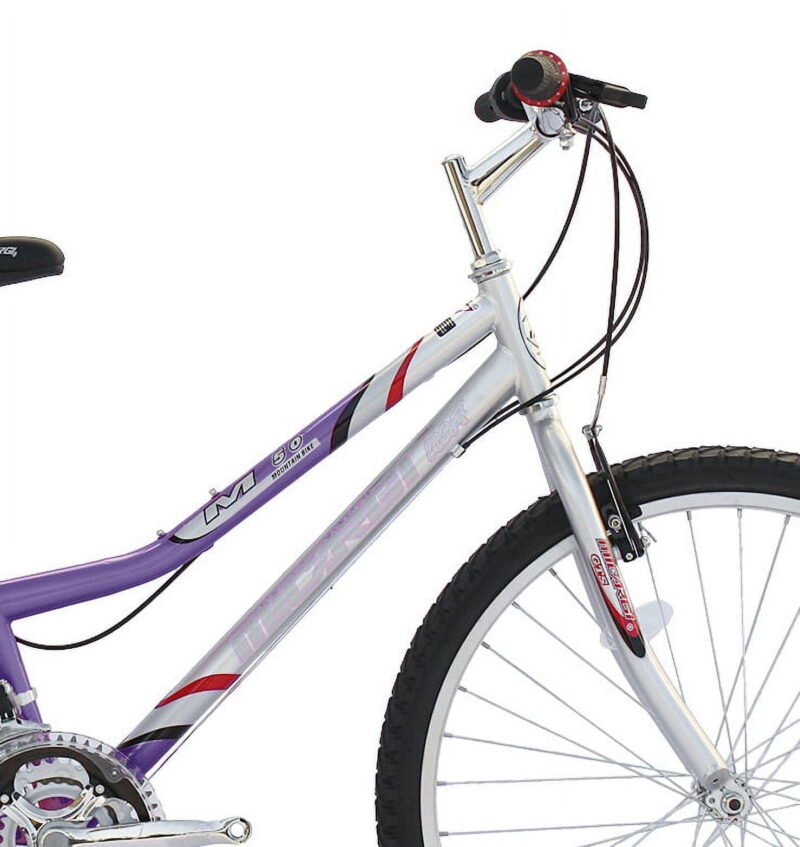 Wonder Wheels 26 In. Mtb 18 Speed Bicycle, Bike, Steel Frame Alloy Rims 36 H - Purple - Image 3