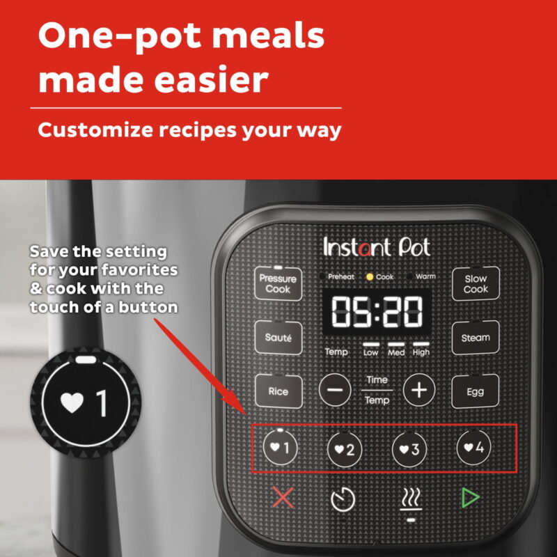 Instant Pot Chef Series 8 Qt Pressure Cooker and Multi-Cooker - Image 3