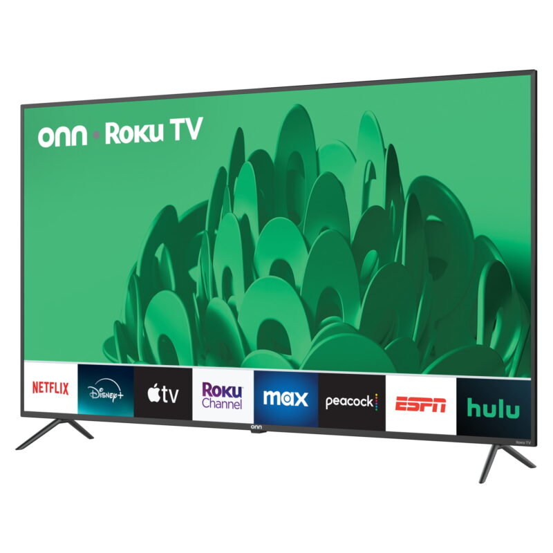 onn 65” Class 4K UHD (2160P) LED Roku Smart Television HDR (100012587) - Image 3