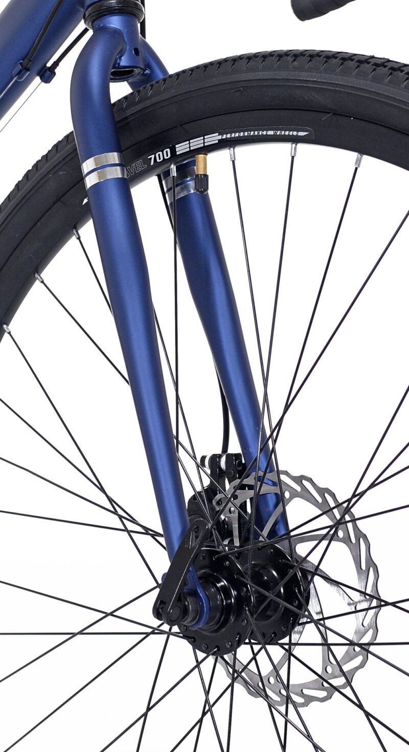 700c Kent Genesis Bohe Gravel Bike, Adult, Ages 13+, Denim Blue - Image 6