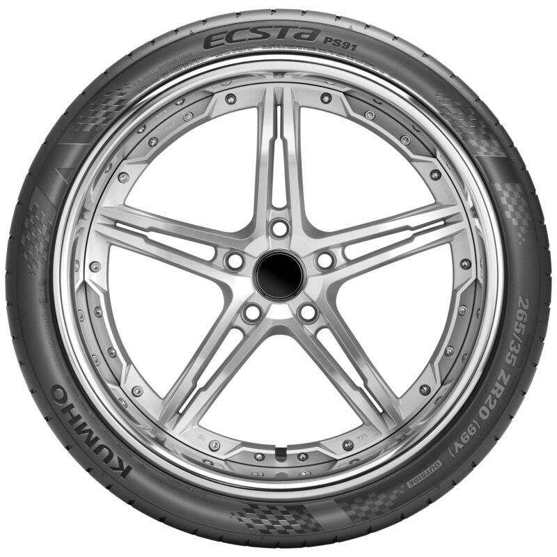 Kumho Ecsta PS91 UHP Summer 245/35ZR20 (95Y) XL Passenger Tire - Image 2