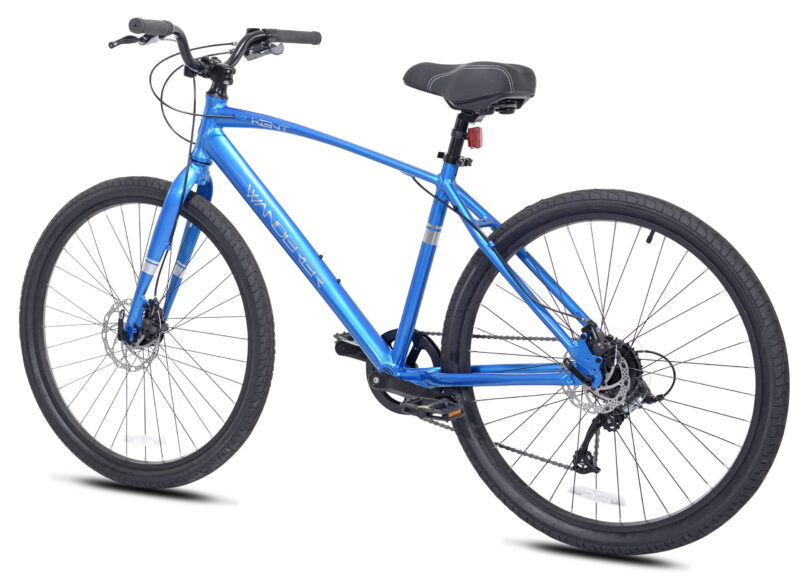 Kent Bicycles 27.5 in. Wanderer Men's Aluminum All-Terrain Bicycle, Blue - Image 3