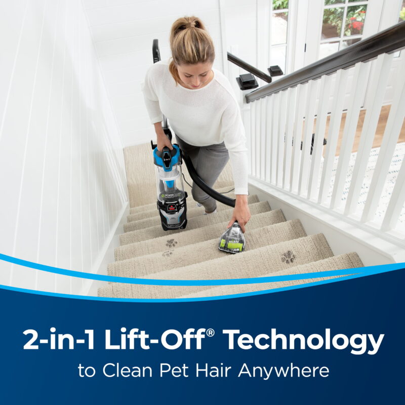 BISSELL® PowerClean® Allergen Lift-Off® Pet Upright Vacuum (3399) - Image 5