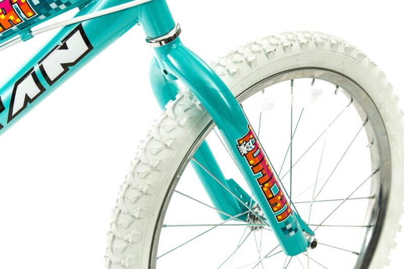 Titan 20 In. Tomcat Girls BMX Bike with Pads, Teal Blue - Image 3