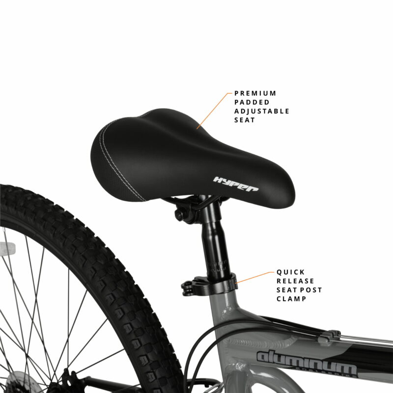Hyper Bicycles 29" Men's Havoc Mountain Bike, Gray - Image 6