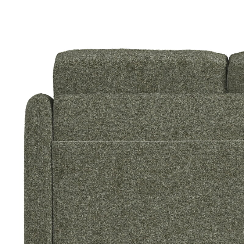 Mainstays Westley Swoop Arm 74" Sofa, Moss Green - Image 2