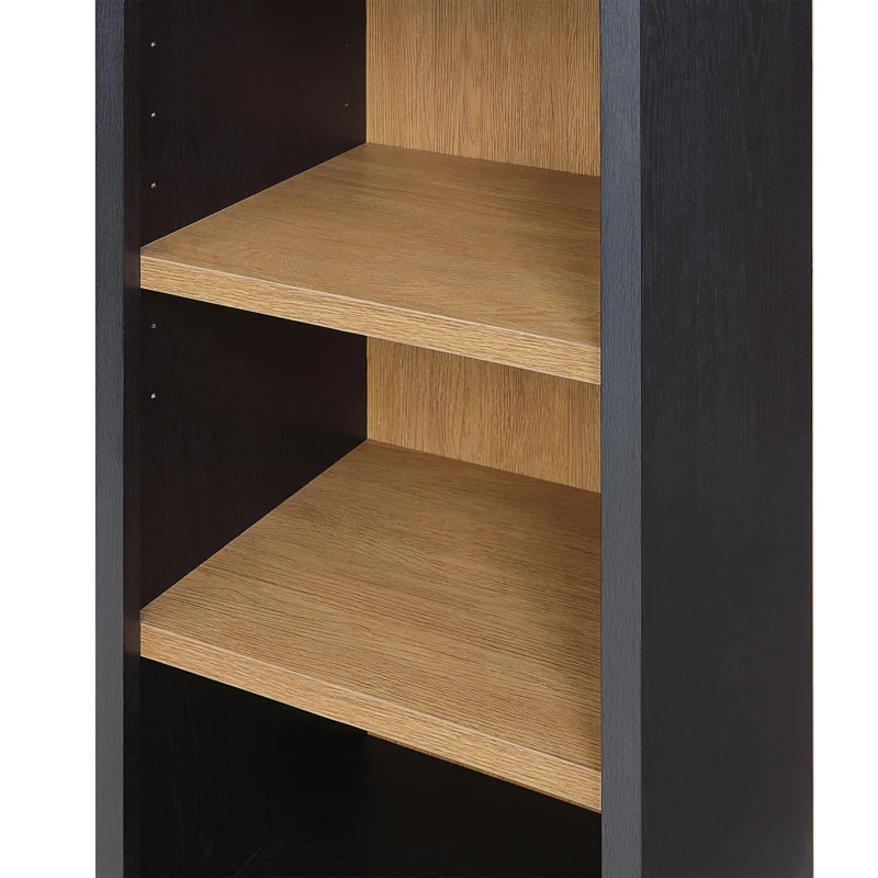 Better Homes & Gardens Juliet Narrow Arch Bookcase, Rich Black Finish - Image 5