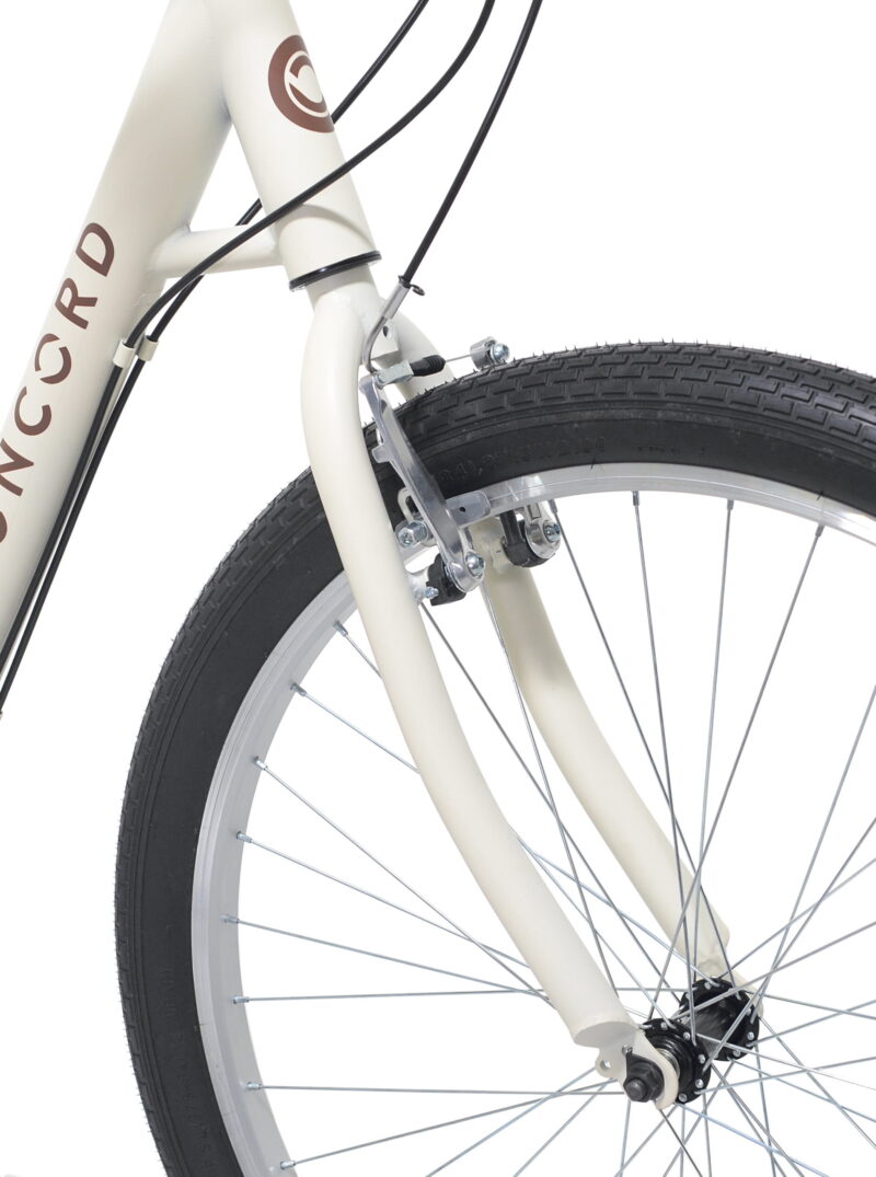 27.5" Concord Laguna Comfort Bicycle, 27.5" Wheels, Fits Adult Riders 5'4"-6'2", Unisex, Cream - Image 6