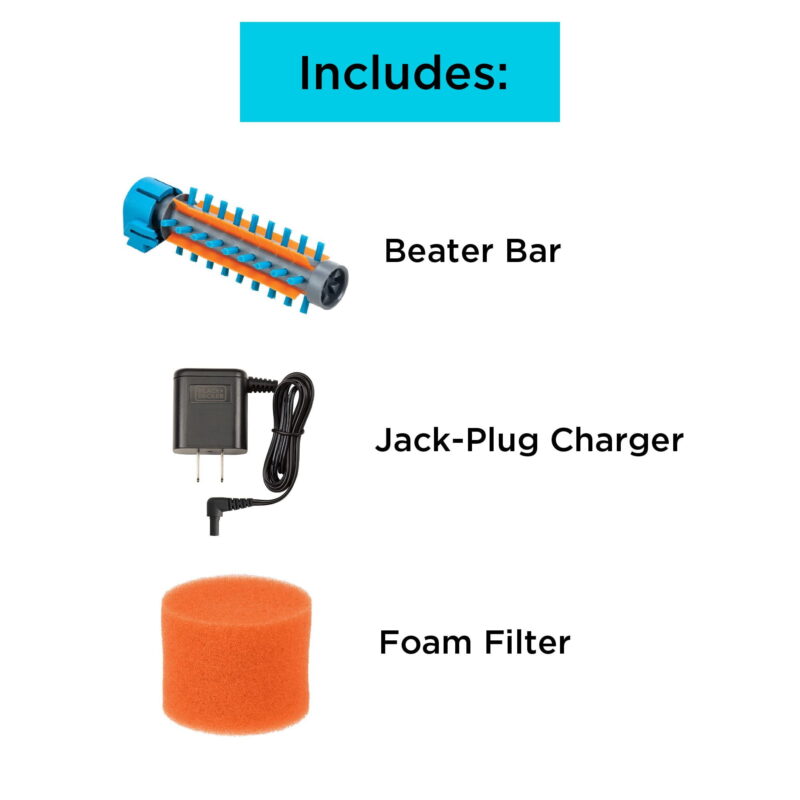 BLACK+DECKER Spillbuster Portable Carpet Cleaner, Cordless Spill and Spot Cleaner, BHSB320JP - Image 2