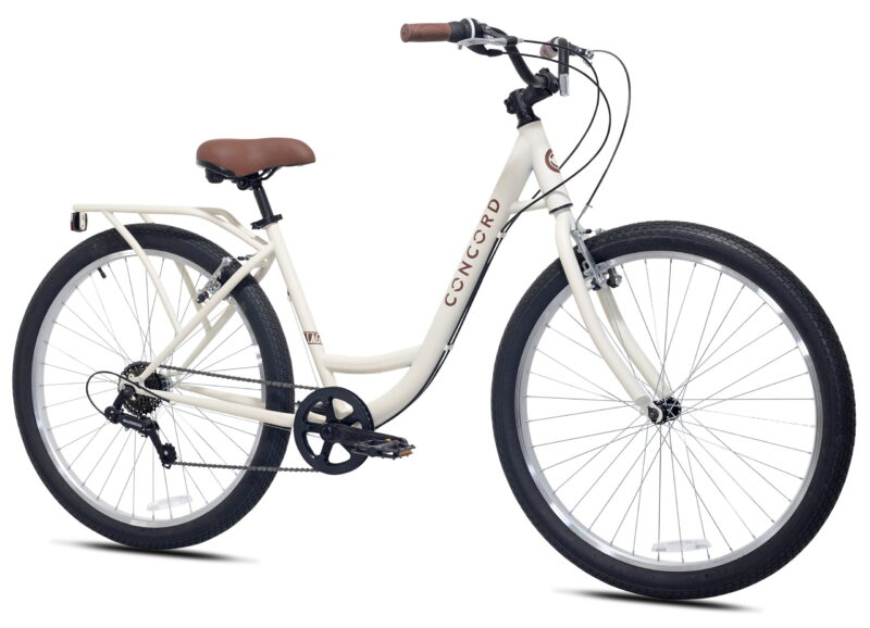 27.5" Concord Laguna Comfort Bicycle, 27.5" Wheels, Fits Adult Riders 5'4"-6'2", Unisex, Cream - Image 5