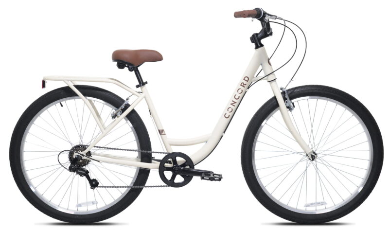 27.5" Concord Laguna Comfort Bicycle, 27.5" Wheels, Fits Adult Riders 5'4"-6'2", Unisex, Cream - Image 7