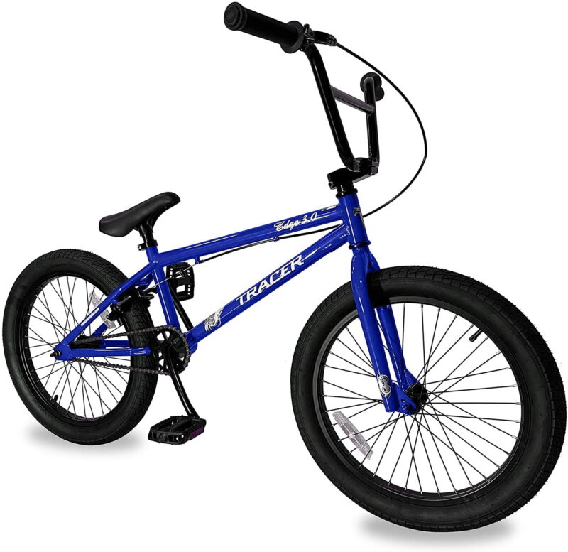 WonderWheels 20" BMX Steel Frame V-Brake One Piece Crank Alloy Rims 36H - Blue - Image 5