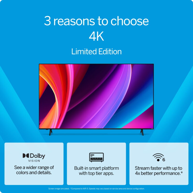 VIZIO 50" Class 4K LED HDR Limited Edition Smart TV (NEW) V4K50S-0809 - Image 4