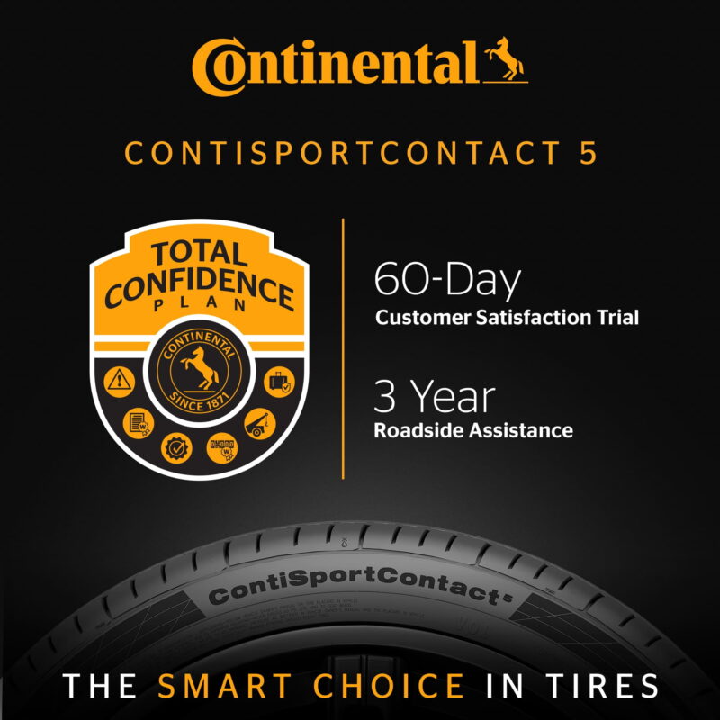 Continental ContiSportContact 5 UHP Summer 225/45R17 91Y Passenger Tire - Image 2