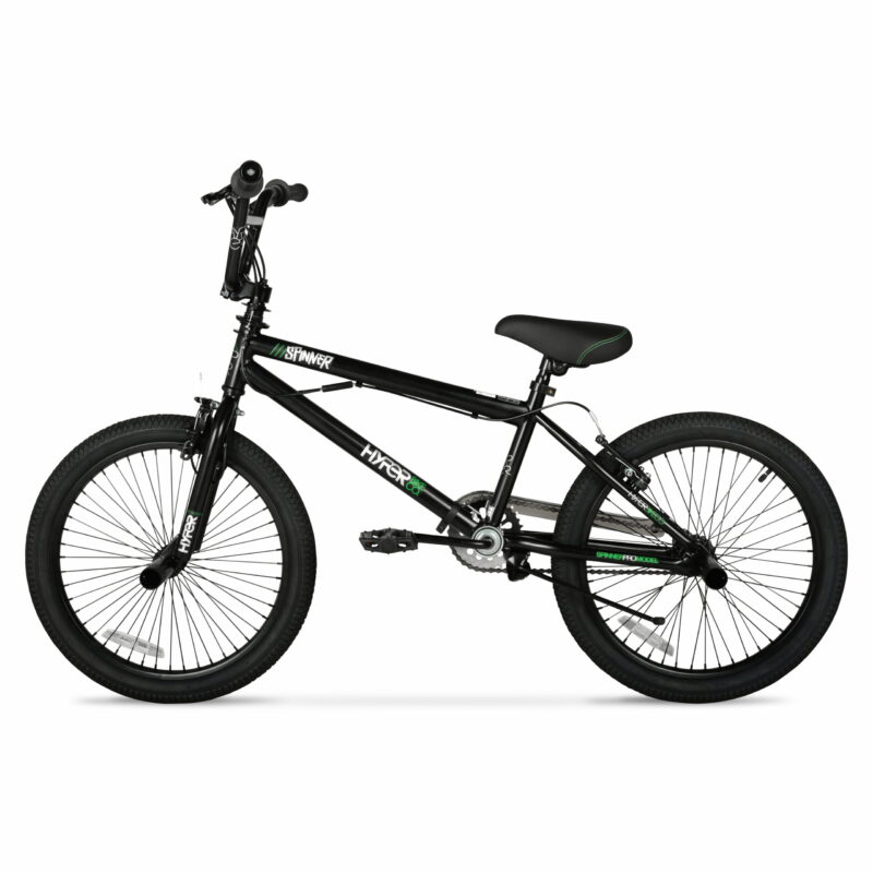 20" Hyper Bicycles Boy's Spinner BMX Bike for Kids, Matte Black, Age Group 8 to 13, Child, Tween - Image 6